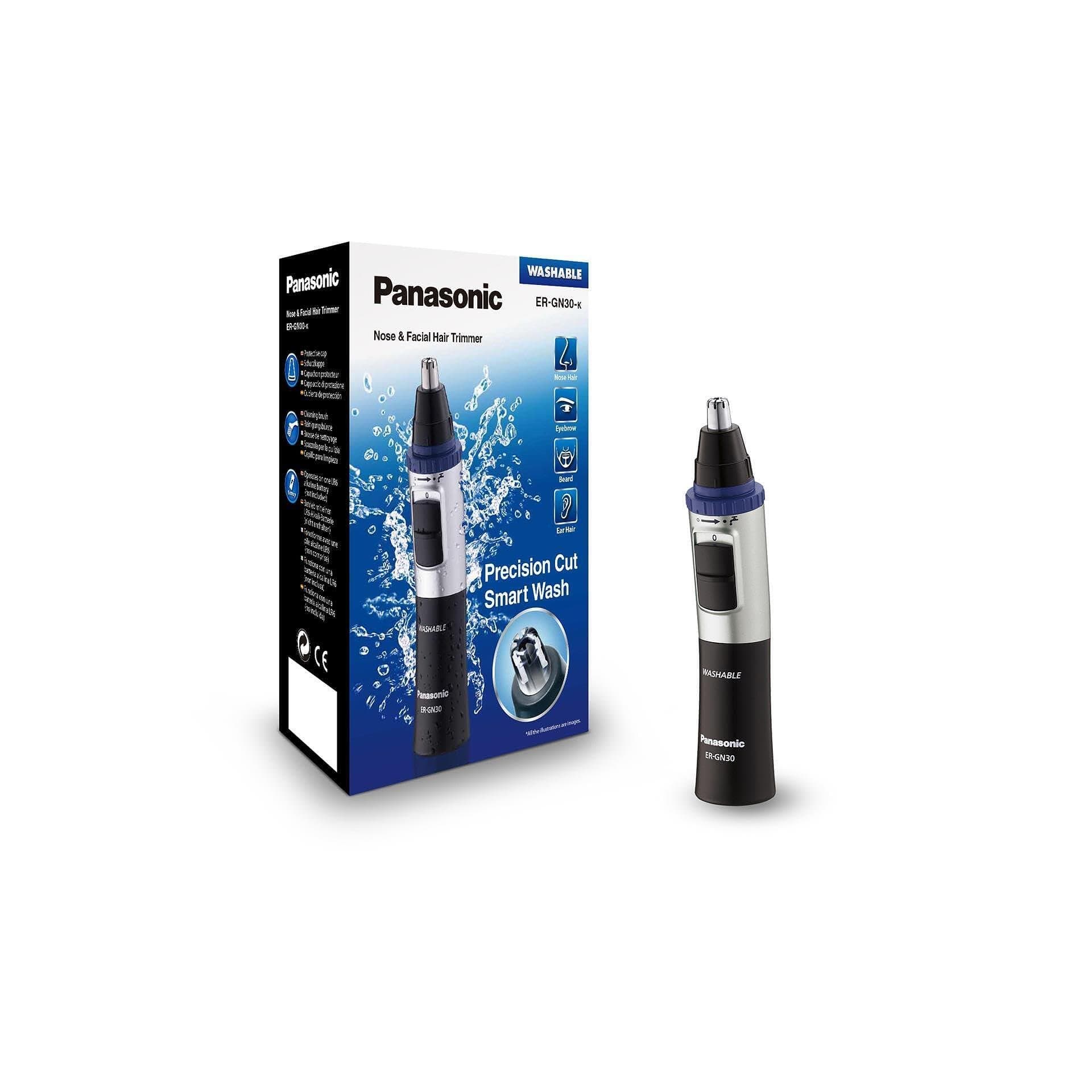 Тример за нос и уши - Panasonic ER-GN30-K503 водоустойчив двоен нож