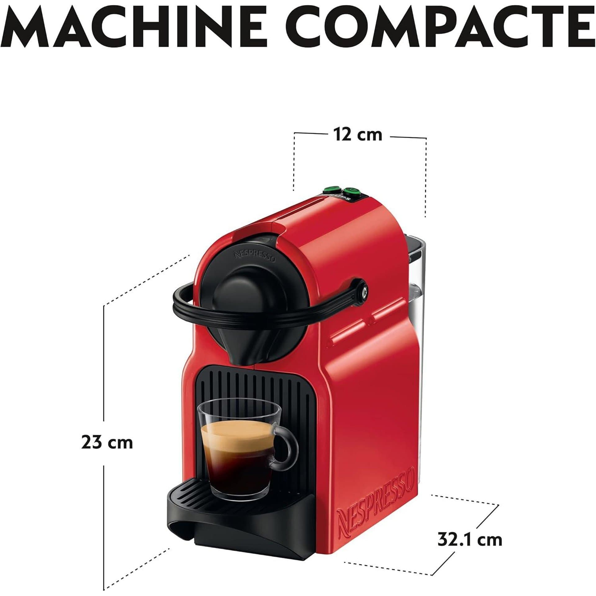 Кафемашина за капсули - Krups Nespresso Inissia YY1531FD 19 bar 6