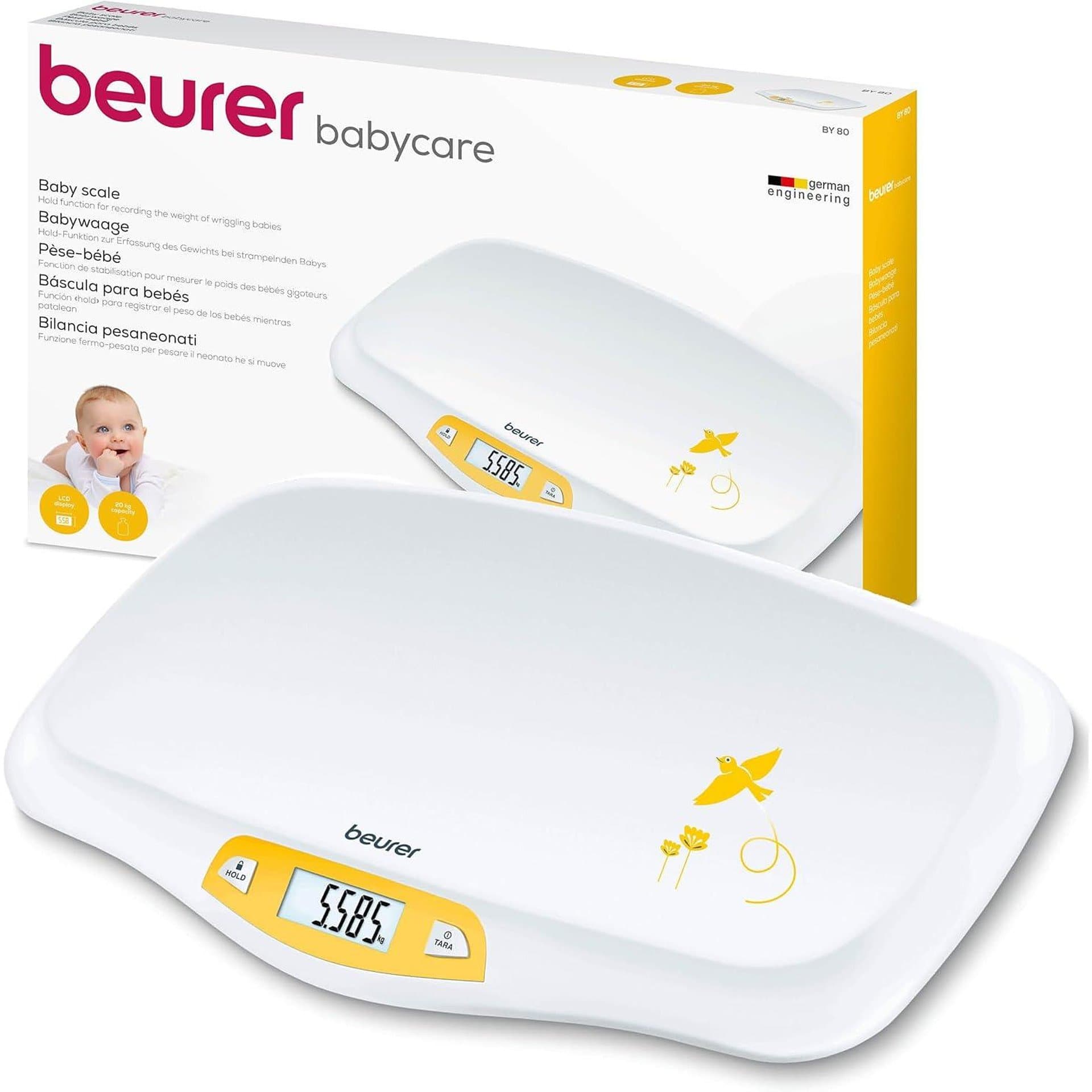 Кантар за бебе - Beurer BY 80 до 20 kg