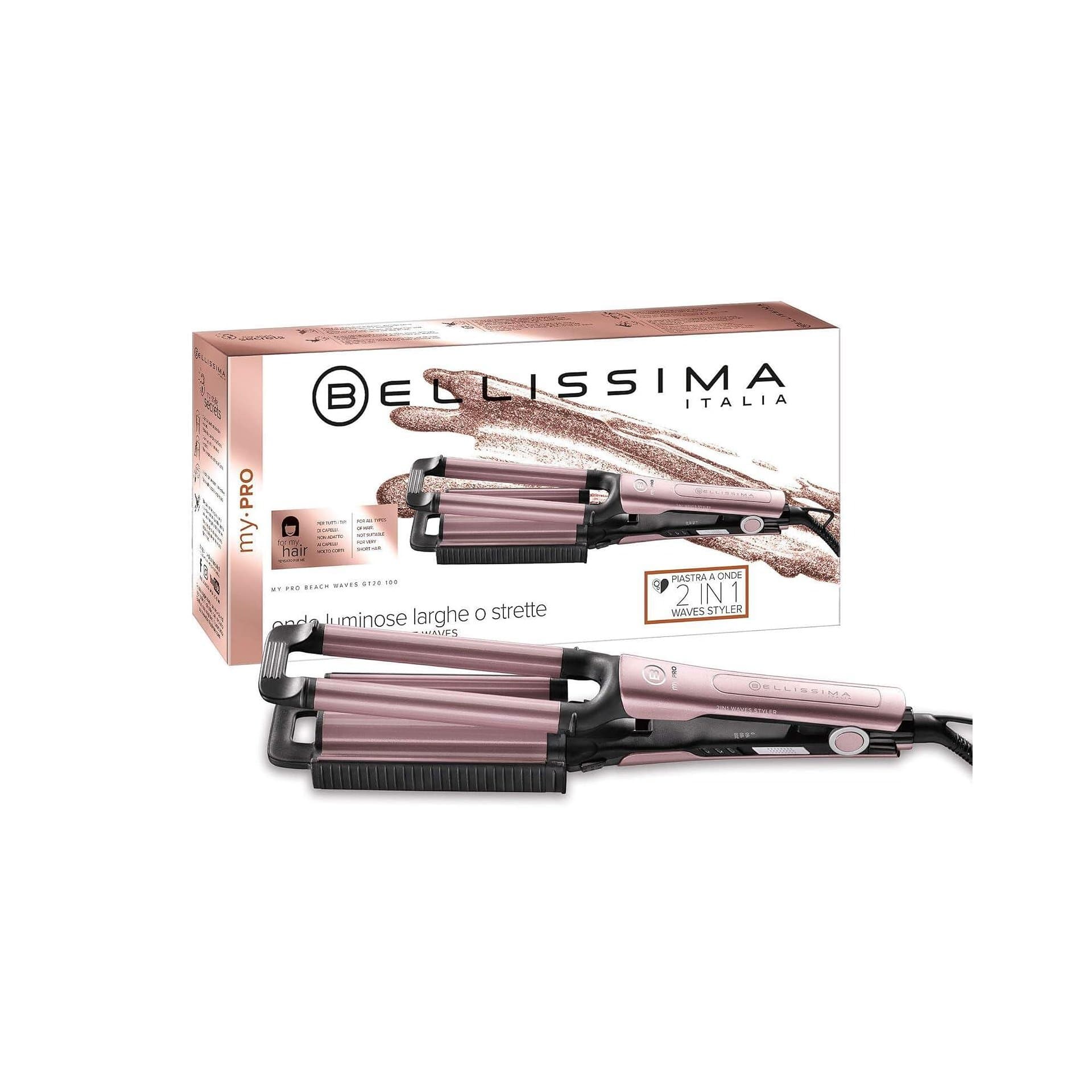 Преса за вълни на коса - Bellissima Imetec My Pro Beach Waves GT20 100 200 C керамика