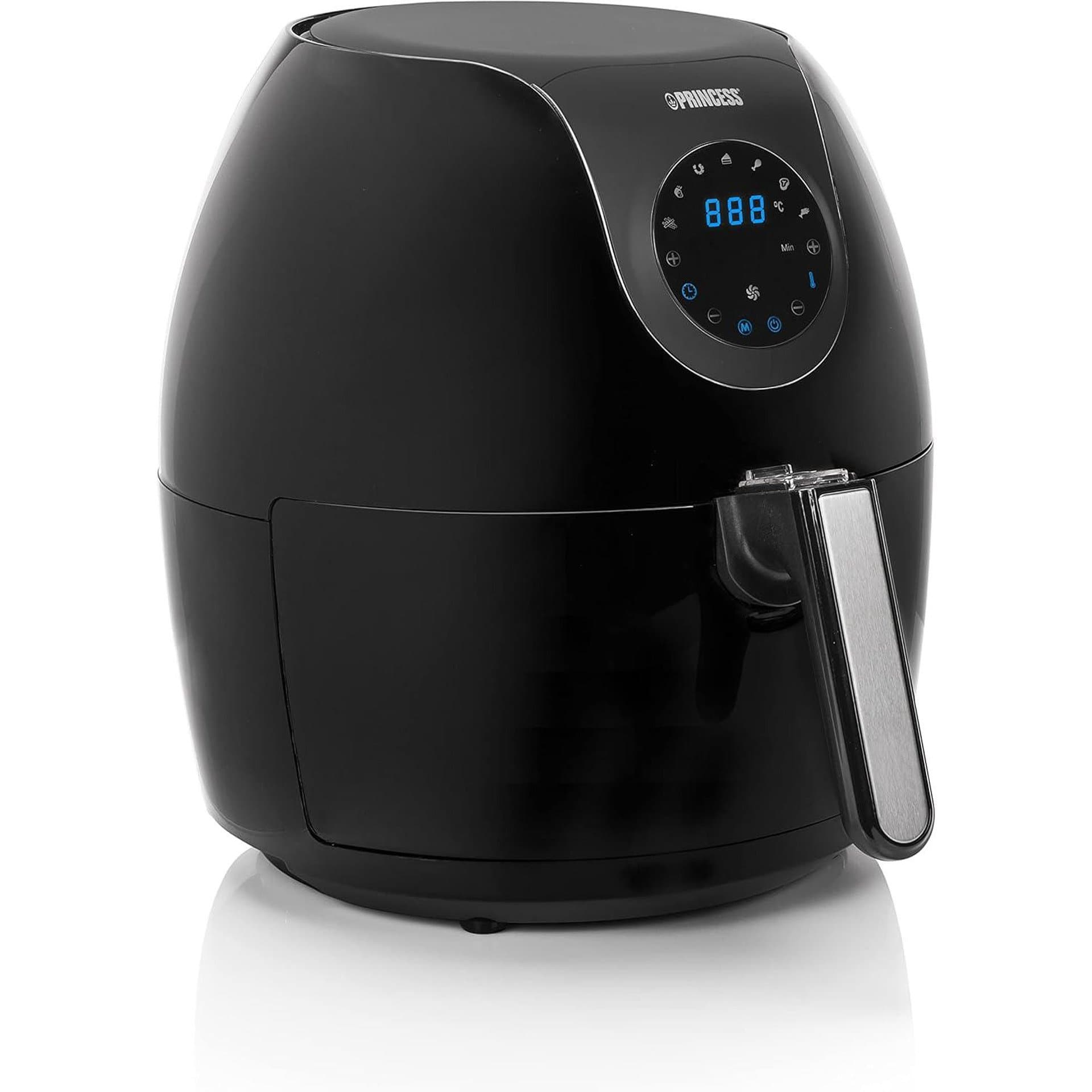 Фритюрник с горещ въздух – Princess Aerofryer XXL 182050 – 5.2L, 1700W, 7 програми, дигитален тъчскрийн, черен 2