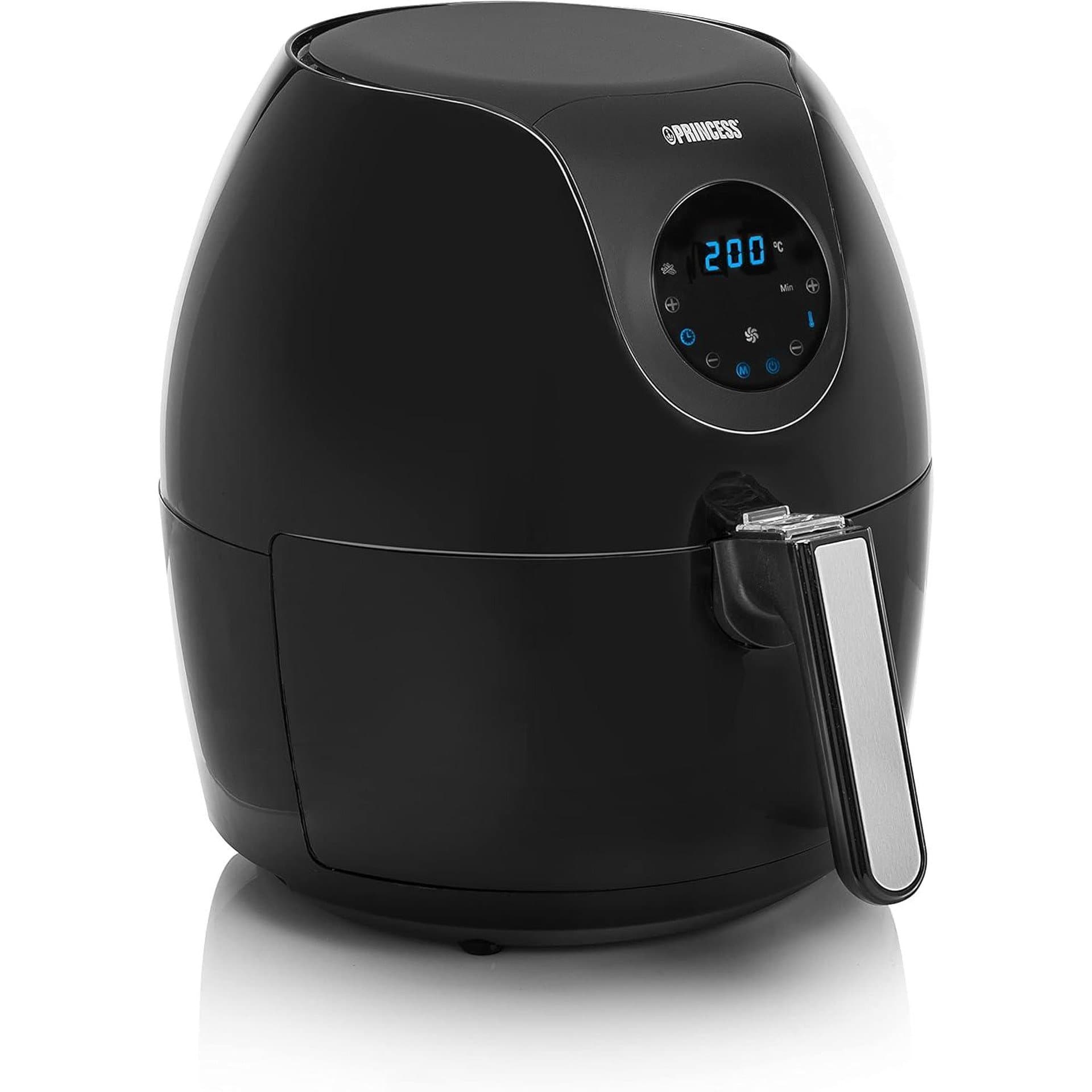 Фритюрник с горещ въздух – Princess Aerofryer XXL 182050 – 5.2L, 1700W, 7 програми, дигитален тъчскрийн, черен 4