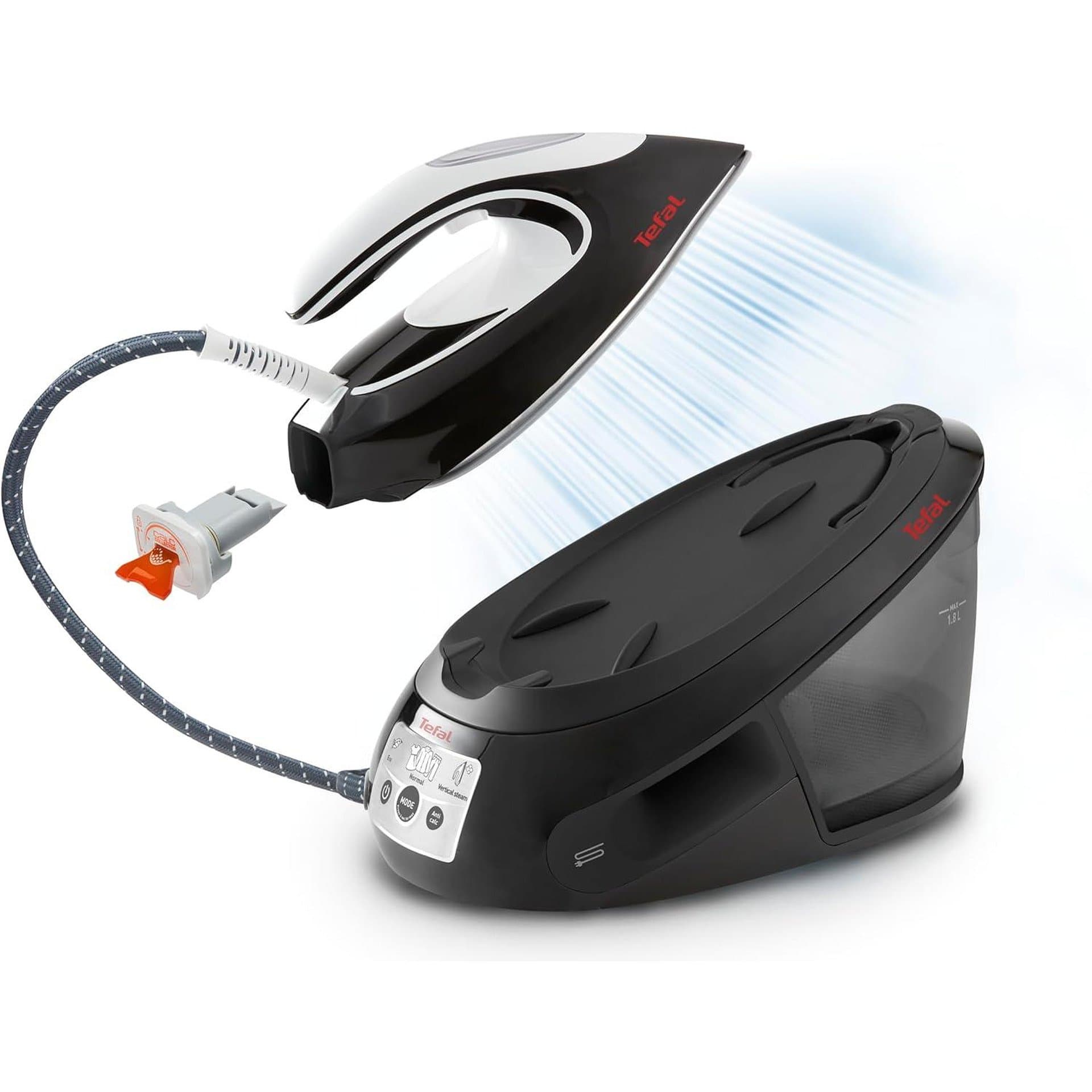 Ютия с парогенератор - Tefal Express Anti Calc SV8055 6.5 bar 450 g min 1.8 L 6