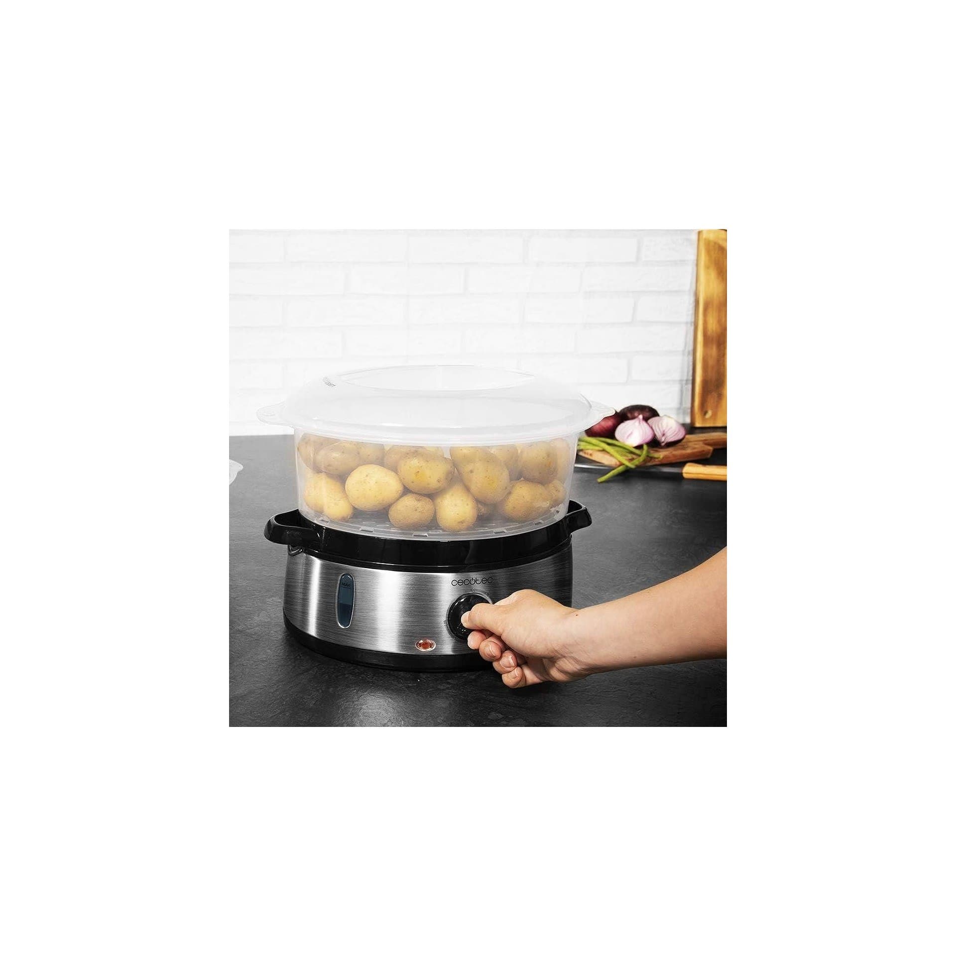 Уред за готвене на пара - Cecotec Vapovita 3000 Inox 800 W 9 L 3