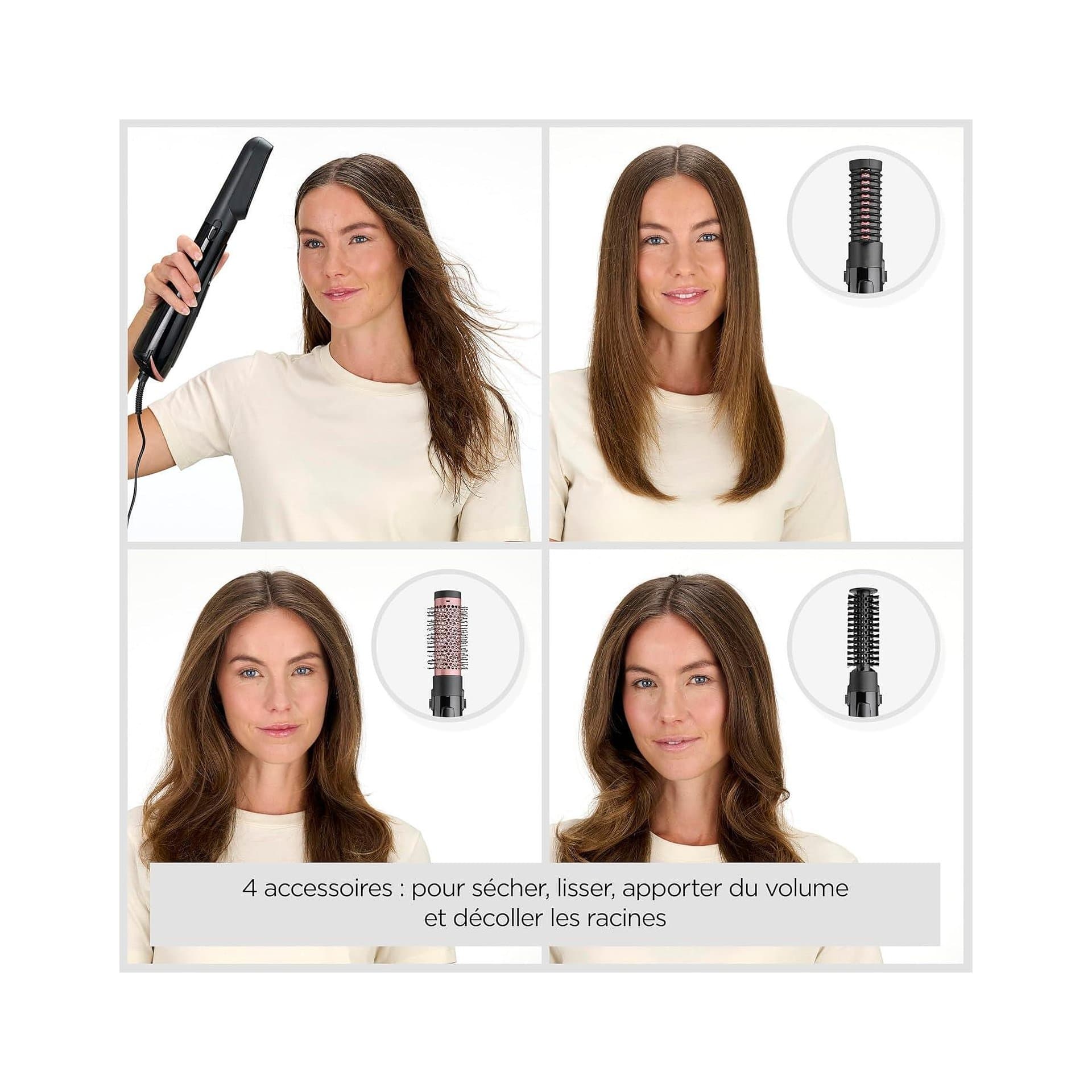 Четка за коса с горещ въздух - BaByliss AS126E 2 температури студен въздух 3