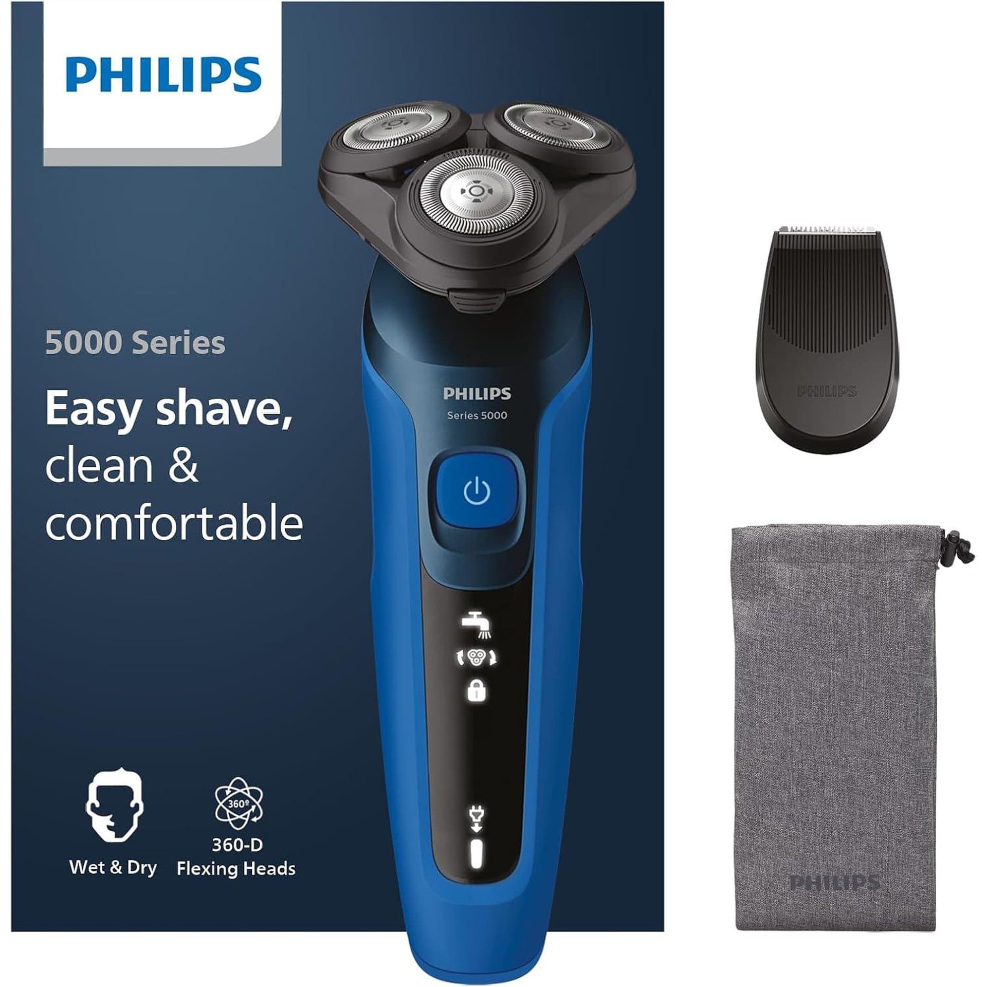 Самобръсначка - Philips S5466 18 Series 5000 60 min водоустойчива