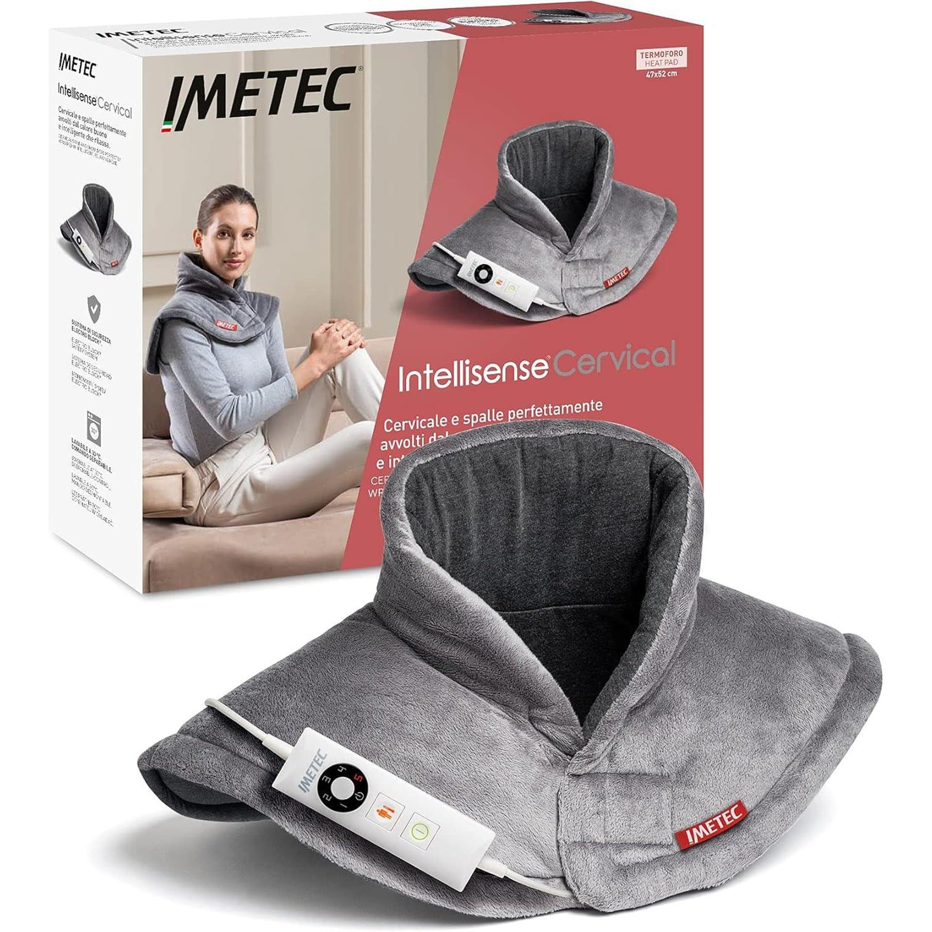 Термо яка за врат и рамене - Imetec Intellisense 47x52 cm 5 степени