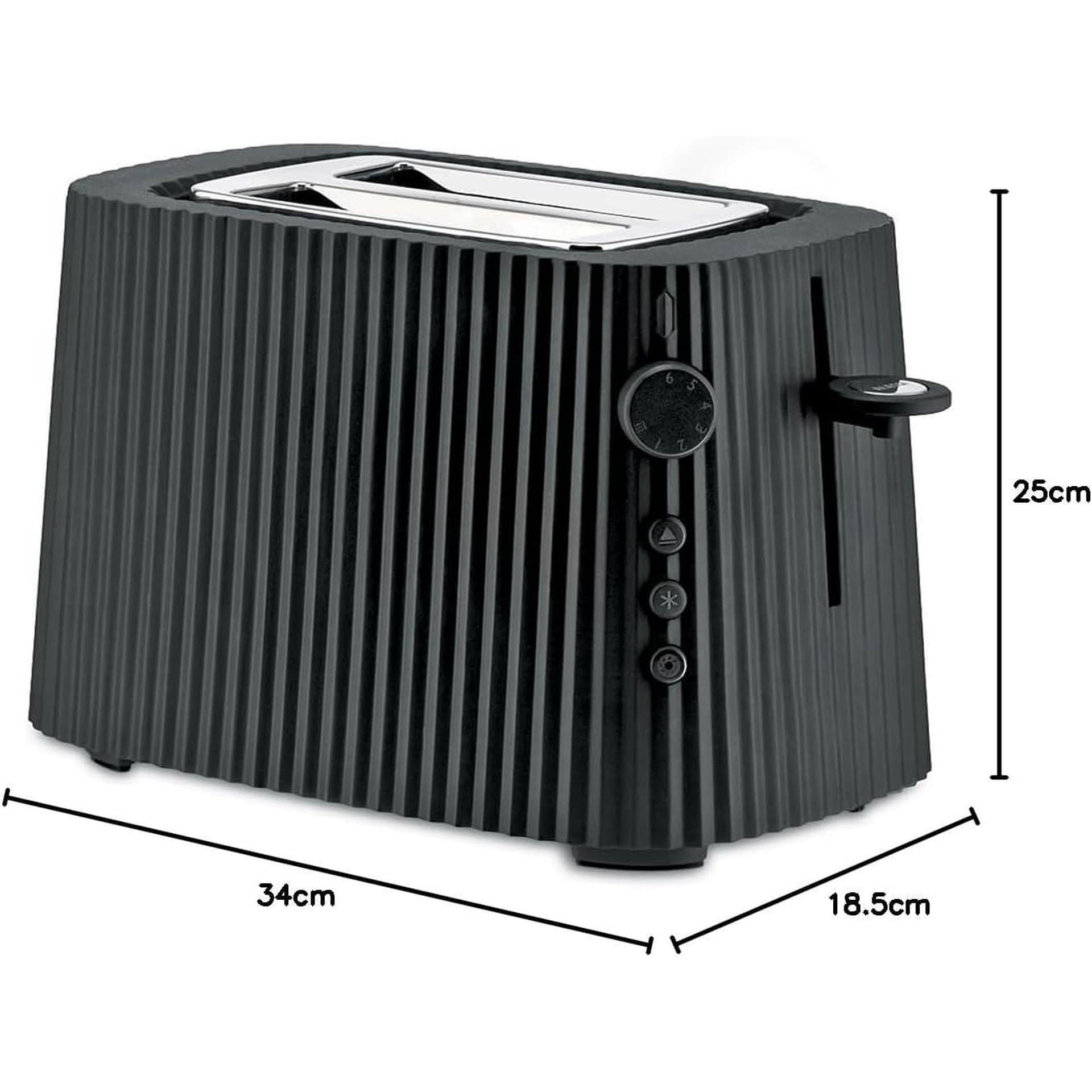 Тостер - Alessi MDL08 B мощност 850 W 6 нива на запичане 6