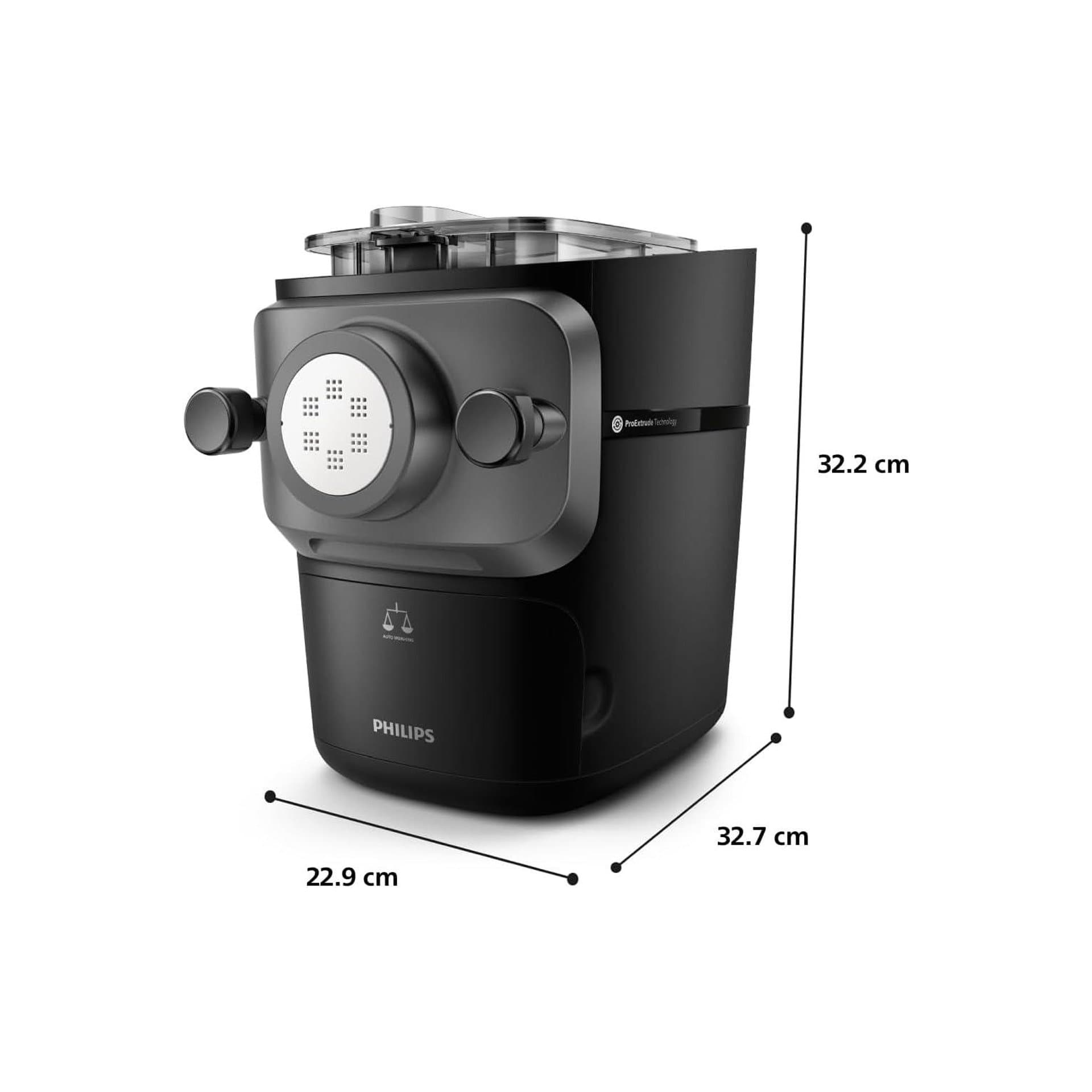 Машина за паста - Philips серия 7000 HR2665/93 с ProExtrude технология, автоматично претегляне и 8 форми 6