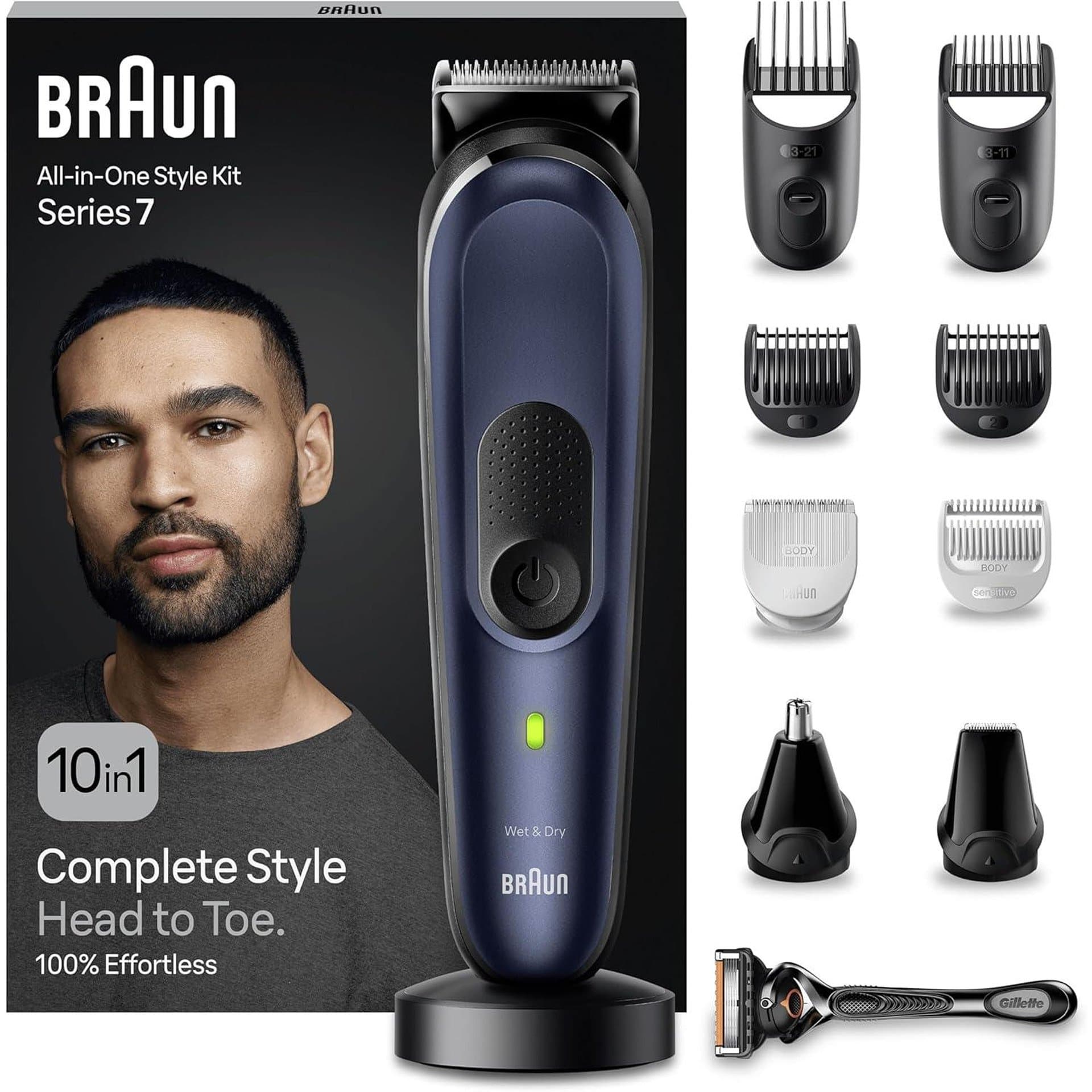 Тример - Braun MGK7410 100 min Li Ion водоустойчив