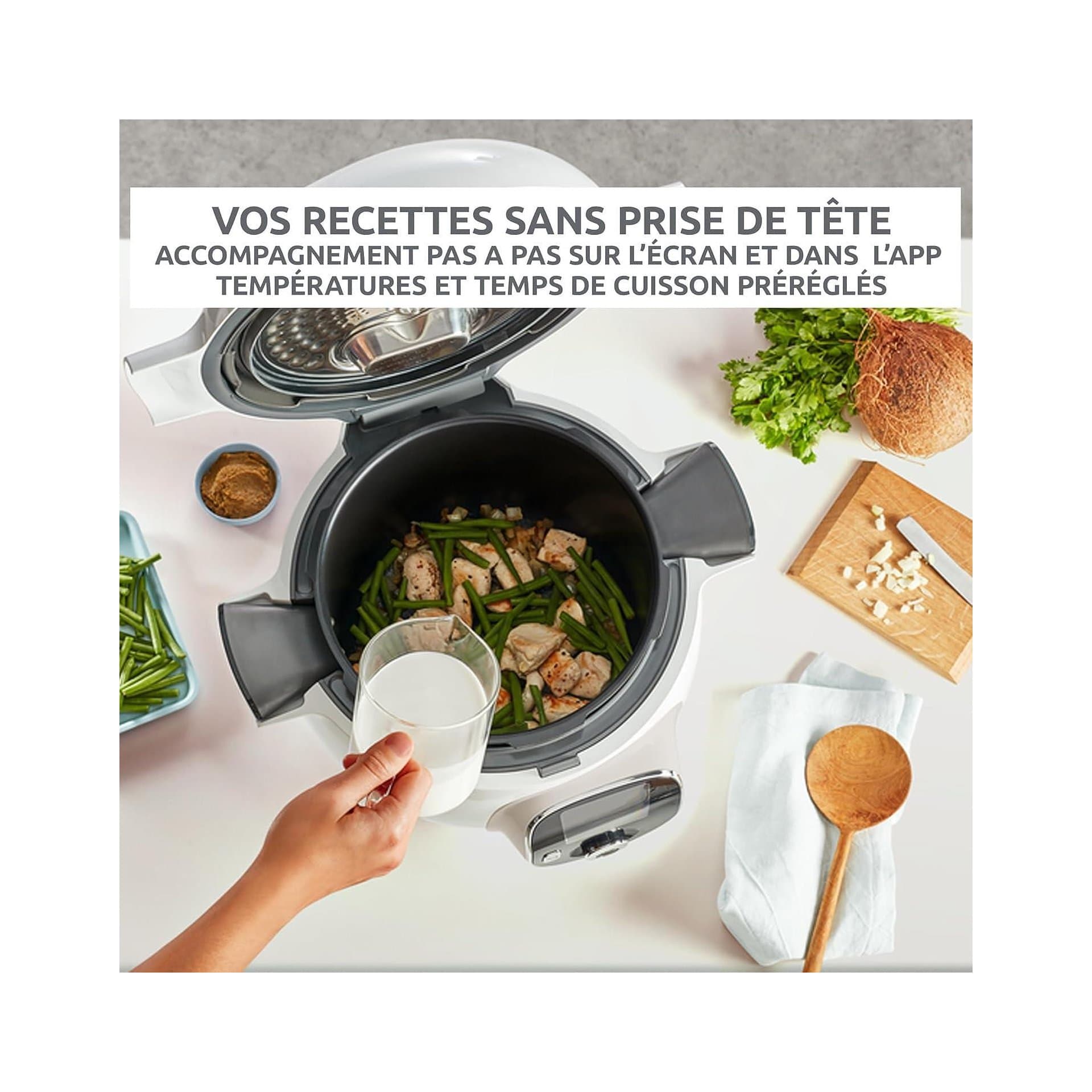 Мултикукър - Moulinex Cookeo CE85CA10, 6 L, 1600 W, 150 рецепти 2