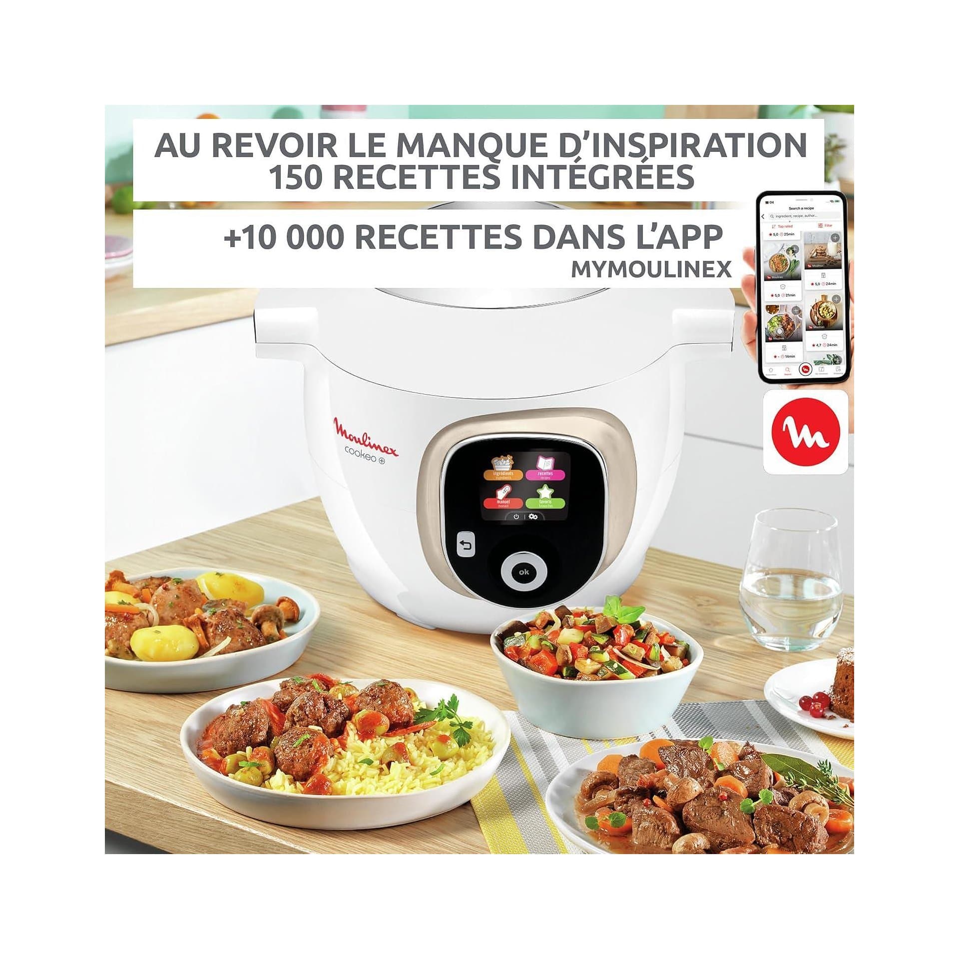 Мултикукър - Moulinex Cookeo CE85CA10, 6 L, 1600 W, 150 рецепти 4