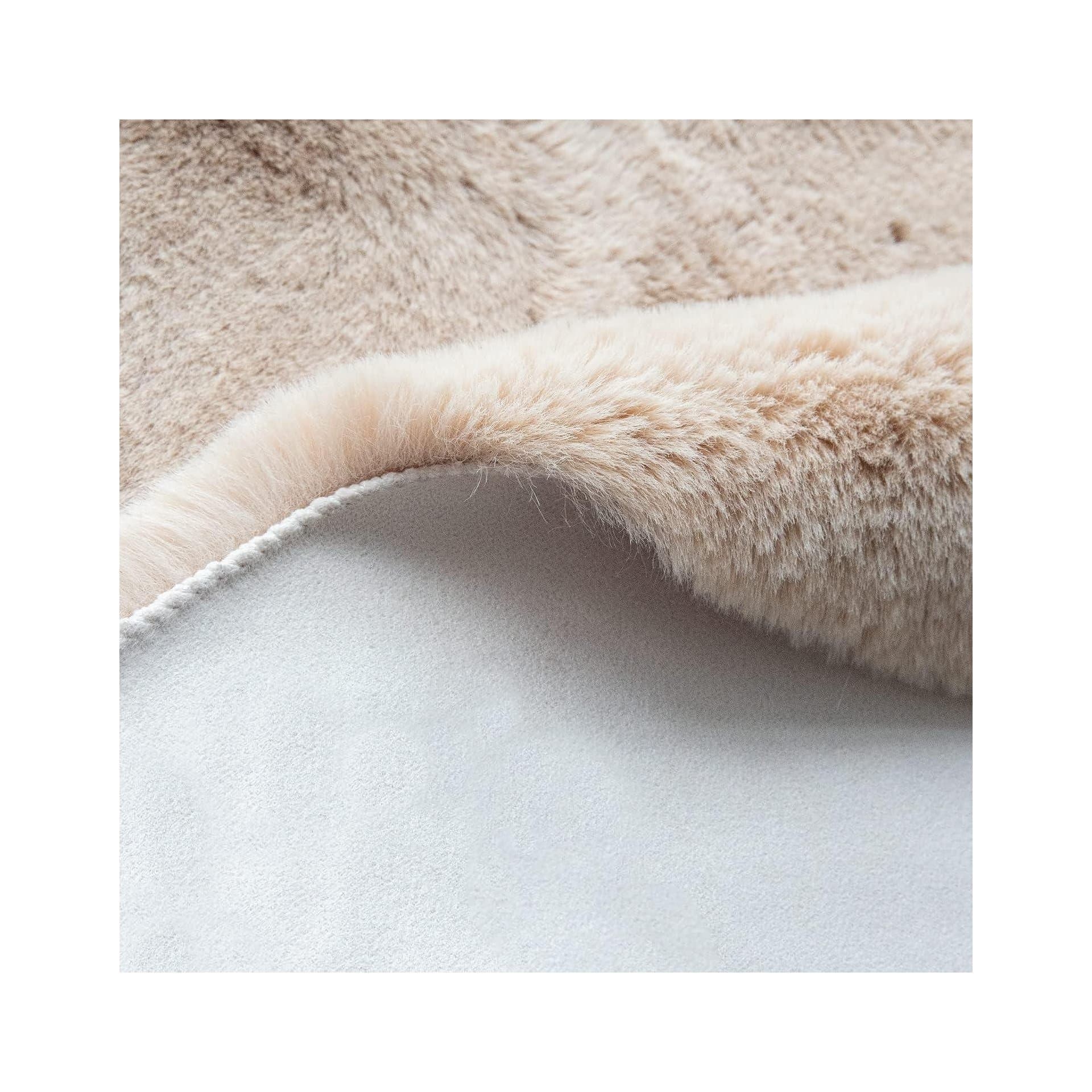 Килим - ORINOVA 240 300 cm изкуствен косъм бежов 2