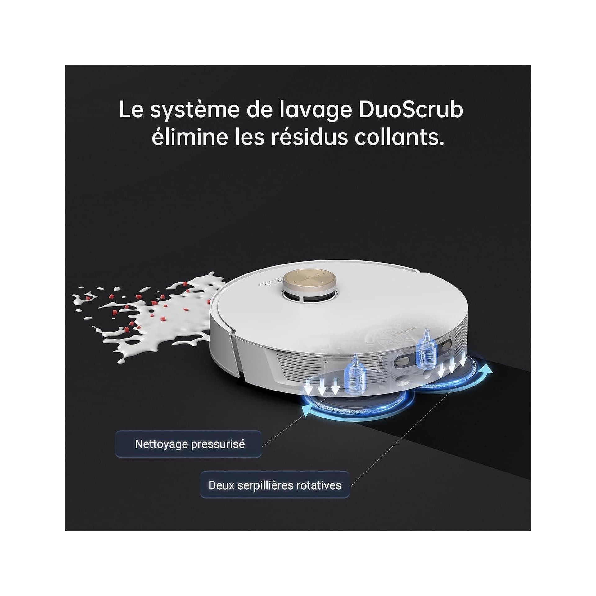 Робот прахосмукачка и моп – Dreame L20 Ultra, 7000 Pa, автоматична станция, AI навигация 6