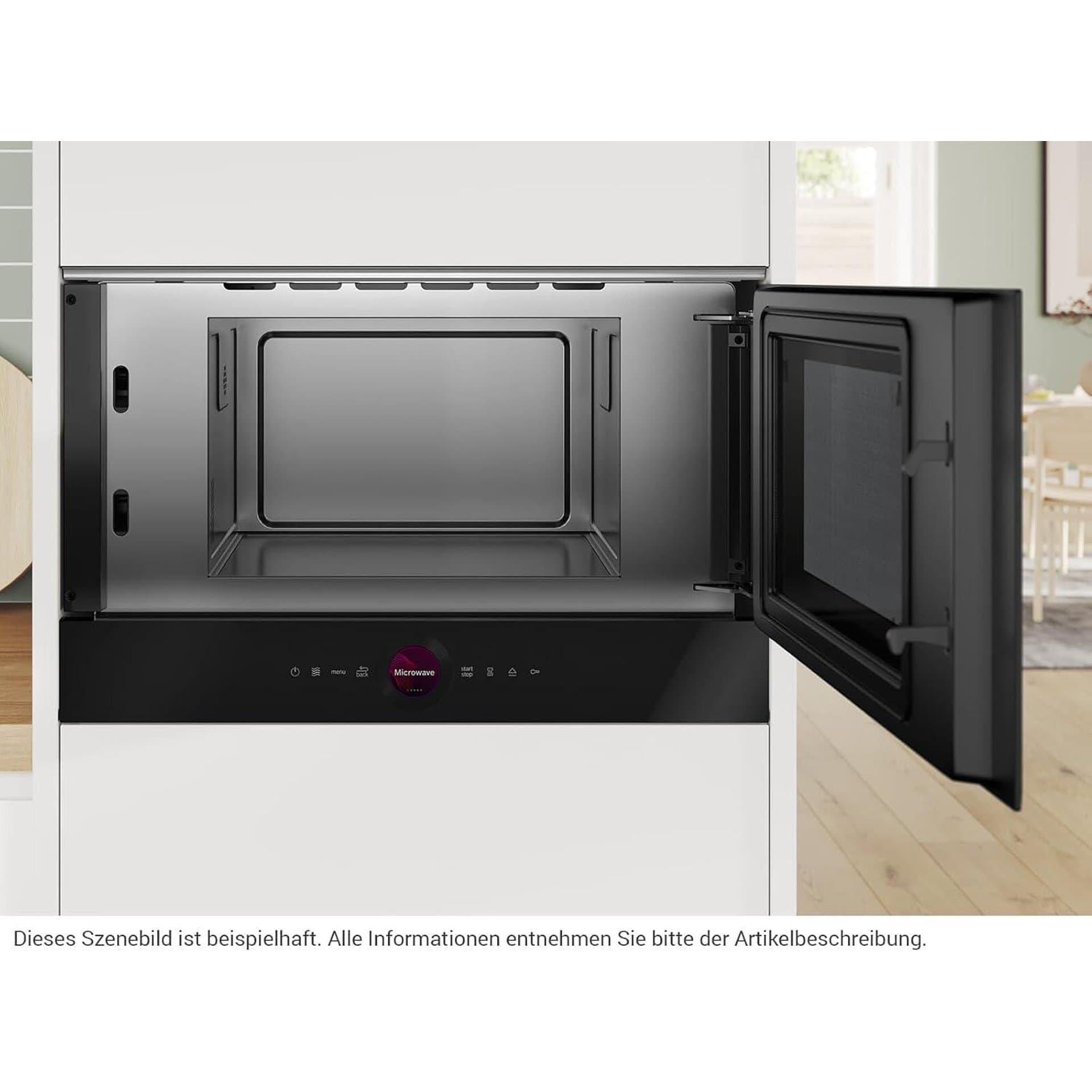 Микровълнова фурна за вграждане - Bosch BFR7221B1 900 W 21 L AutoPilot 7 черна 2