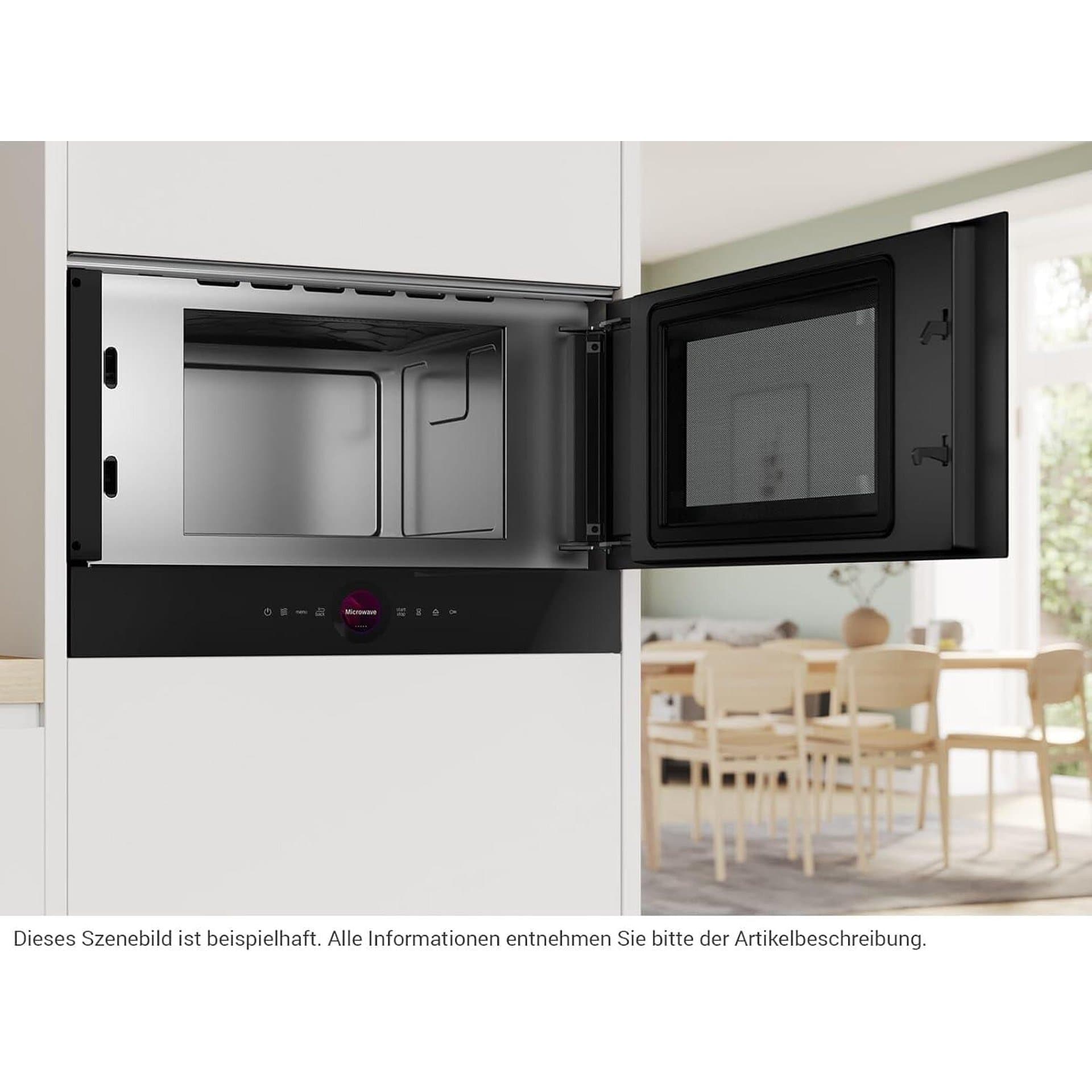 Микровълнова фурна за вграждане - Bosch BFR7221B1 900 W 21 L AutoPilot 7 черна 4