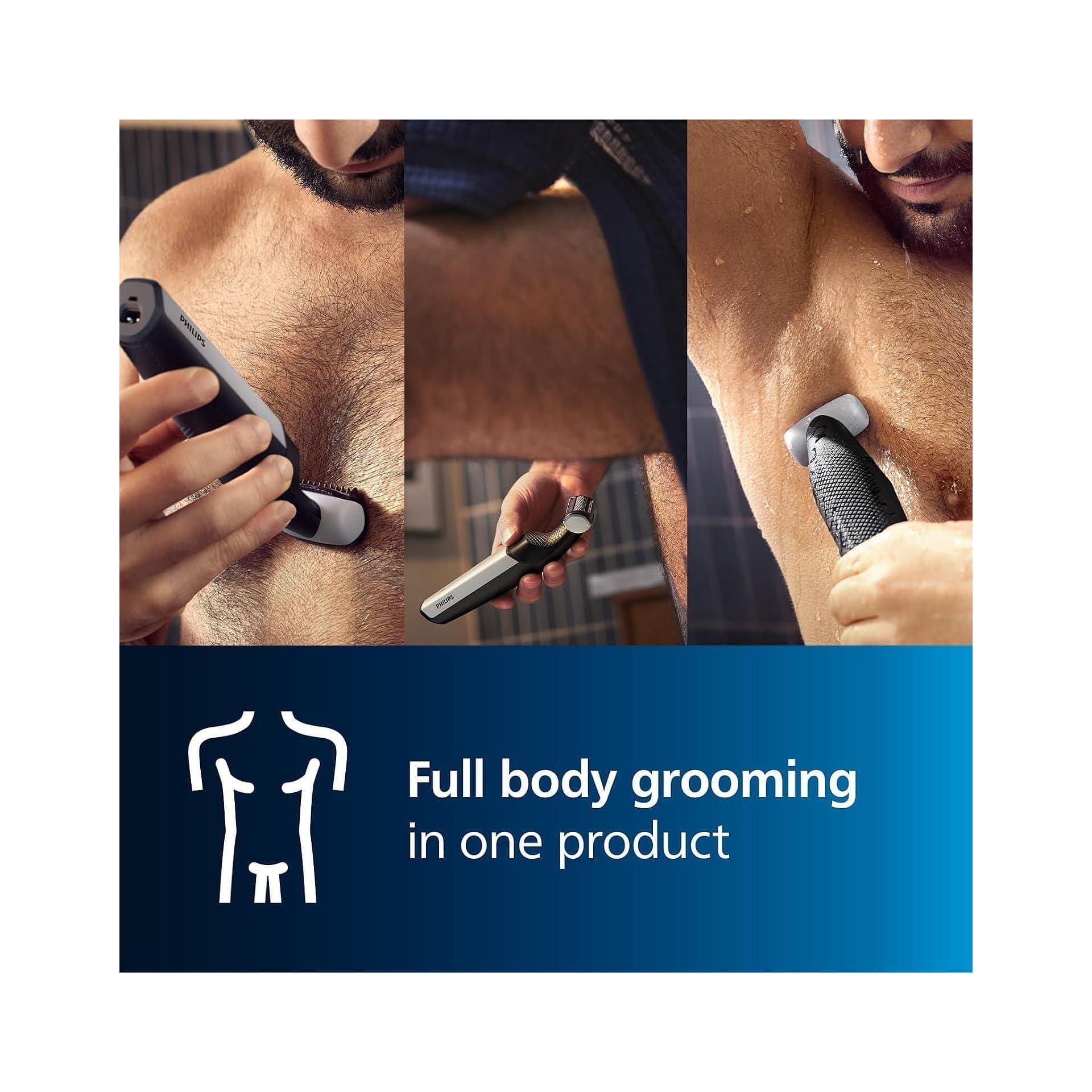 Тример за тяло - Philips Bodygroom Series 3000 BG3027 60 min 3