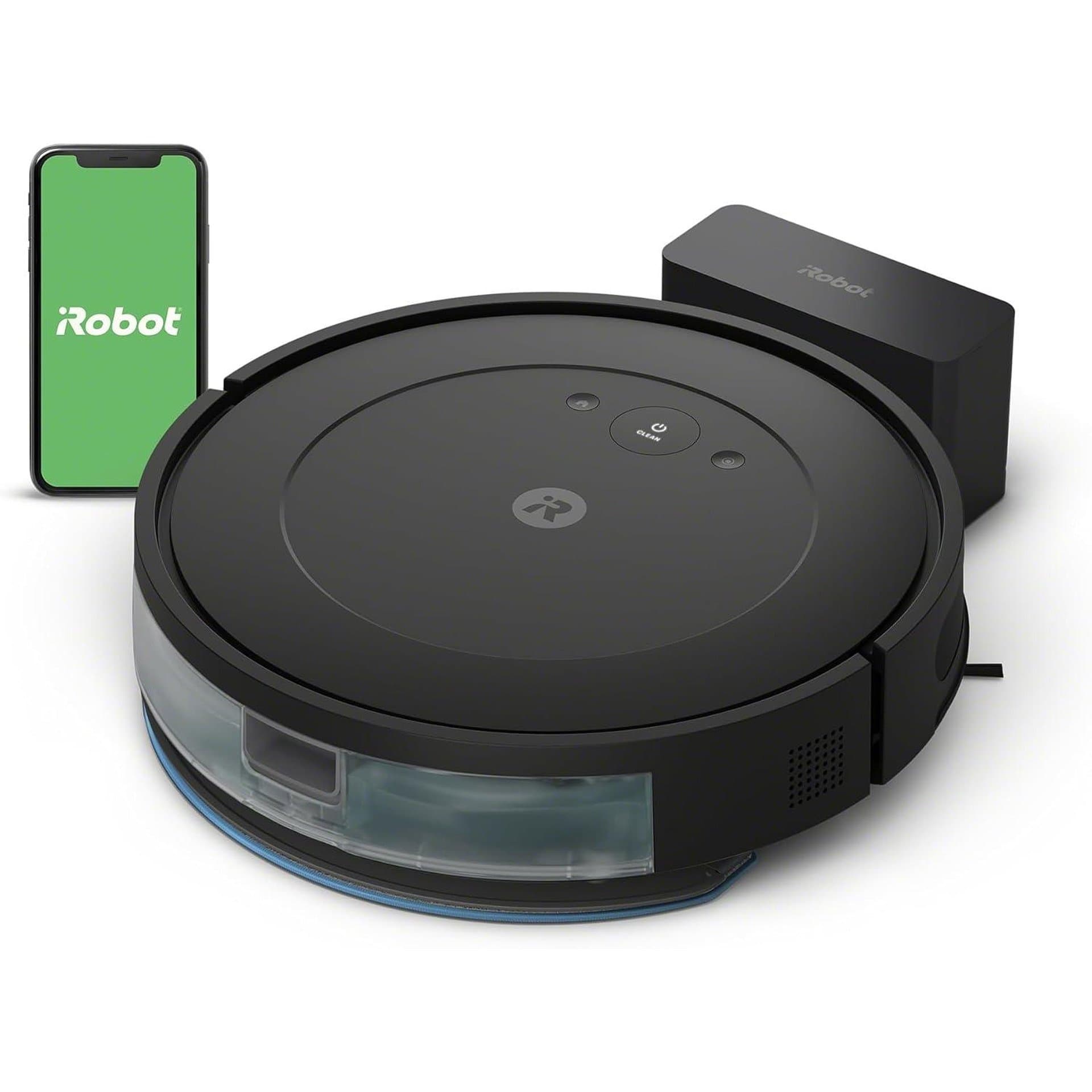 Робот прахосмукачка - iRobot Roomba Combo Essential Y0110 прахосмукачка и моп