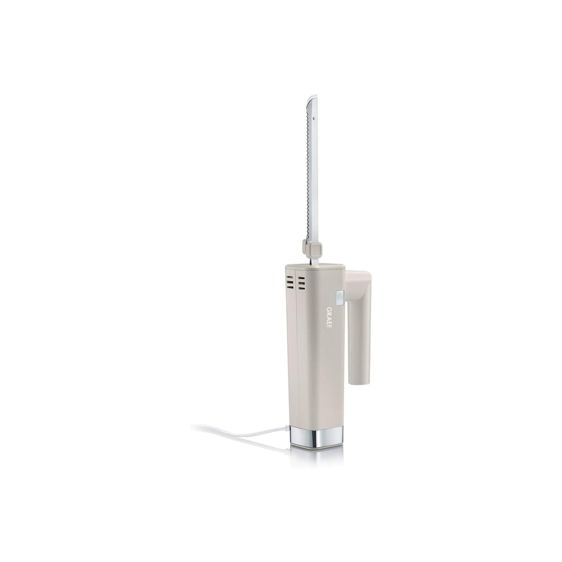 Кухненски нож - Graef EK508 150W, 2 сменяеми остриета, безопасност, подходящ за хляб и замразена храна 2