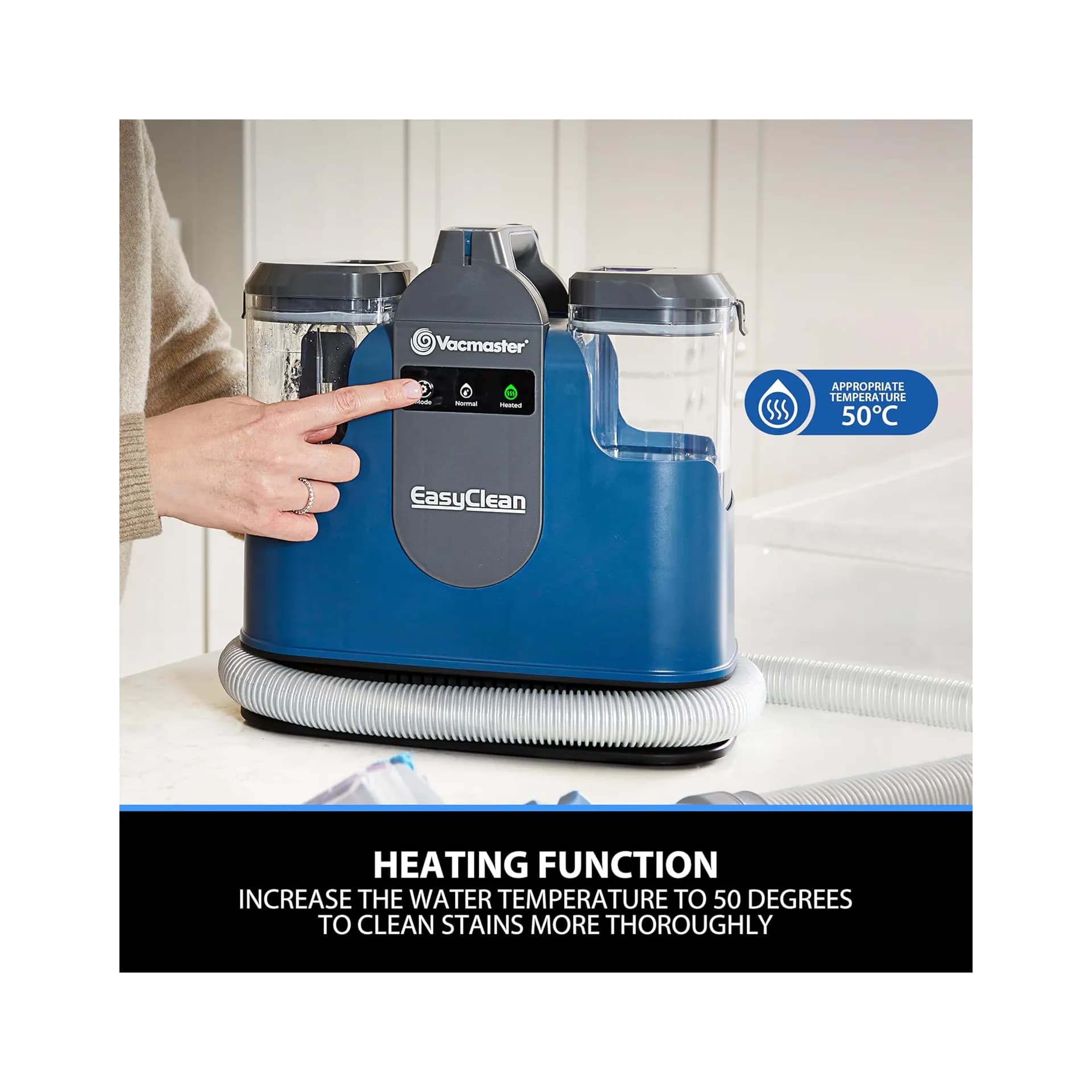 Перяща прахосмукачка - Vacmaster SCC1201H 500W 3