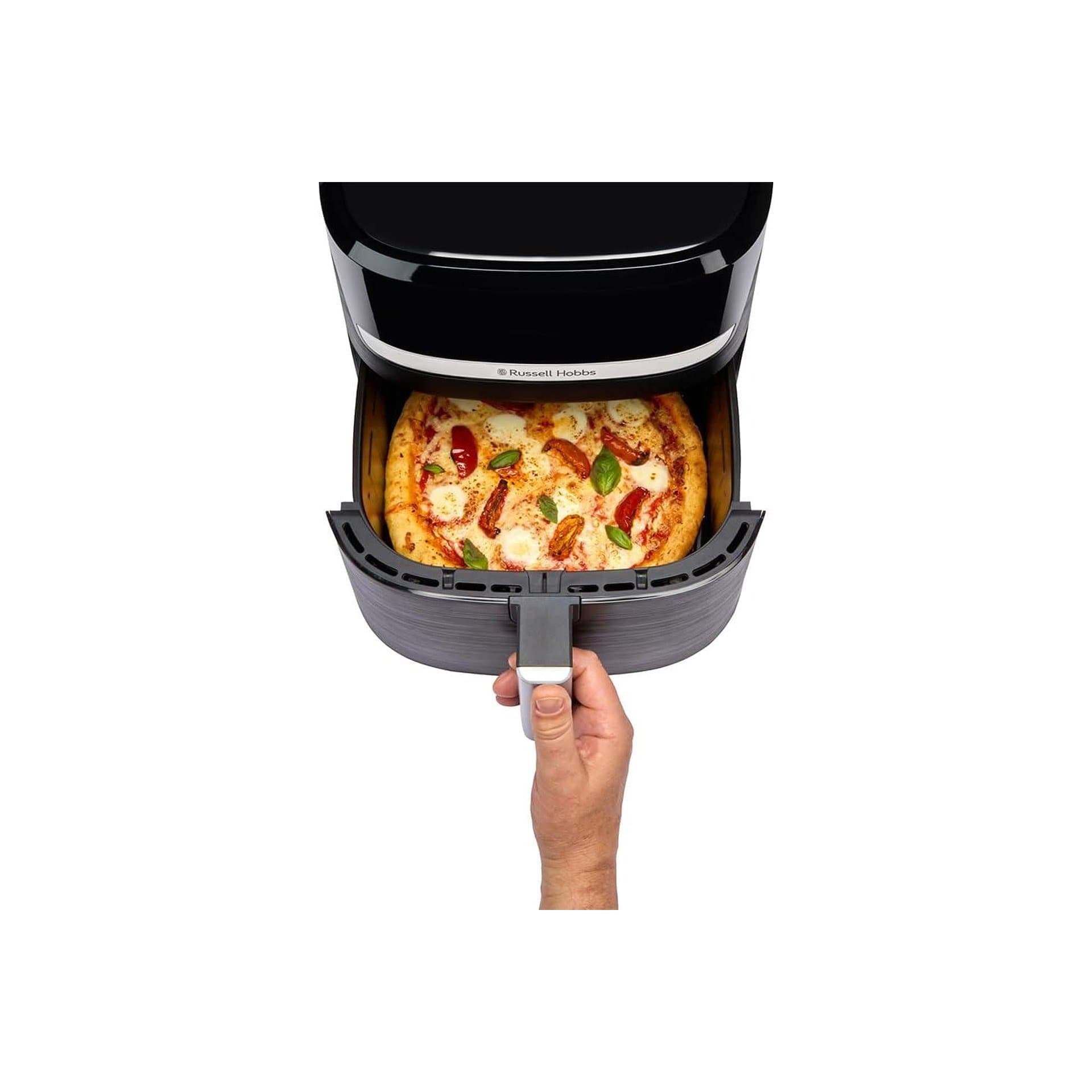 Фритюрник с горещ въздух – Russell Hobbs SatisFry XXL 8.3L Rapid AirFryer, 1800W, 9 програми, Touchscreen 6
