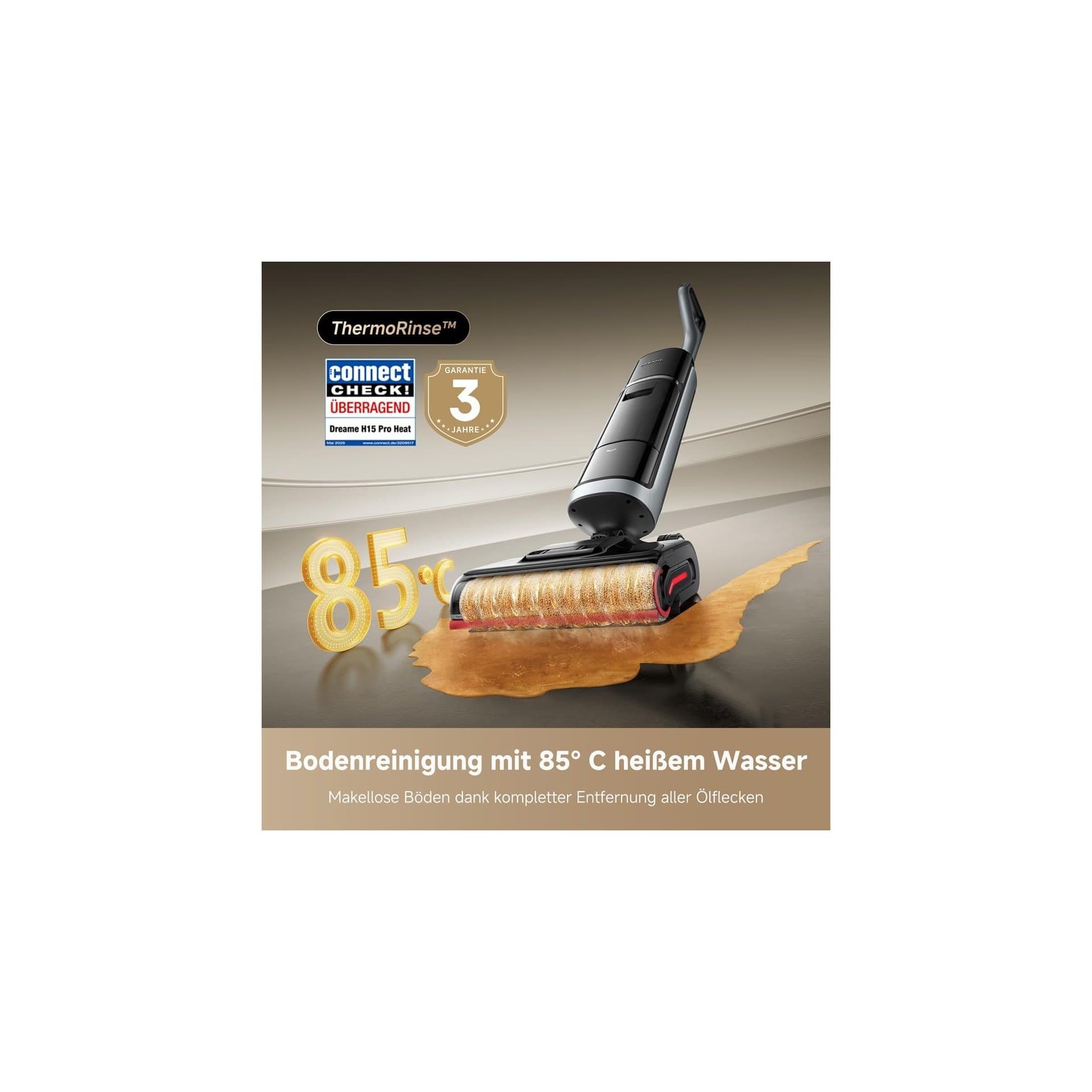 Прахосмукачка за сухо и мокро почистване - Dreame H15 Pro Heat 22000 Pa автоматично почистване 2