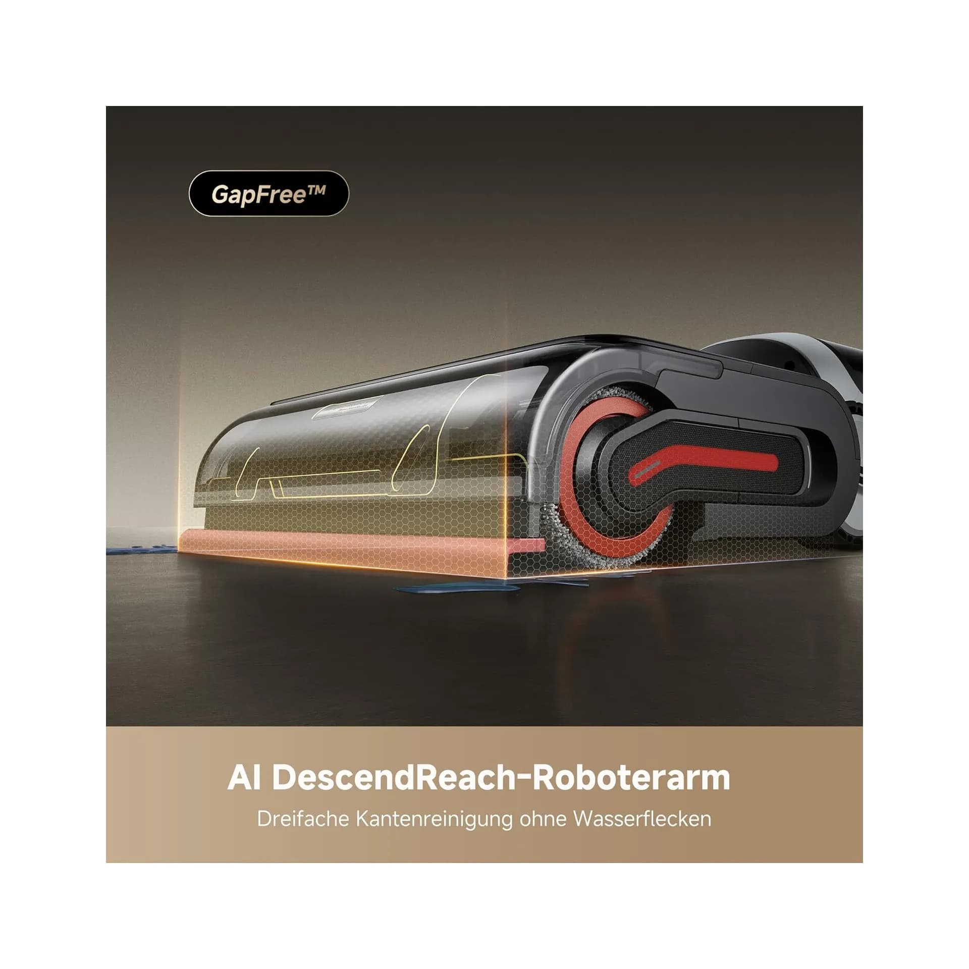 Прахосмукачка за сухо и мокро почистване - Dreame H15 Pro Heat 22000 Pa автоматично почистване 6