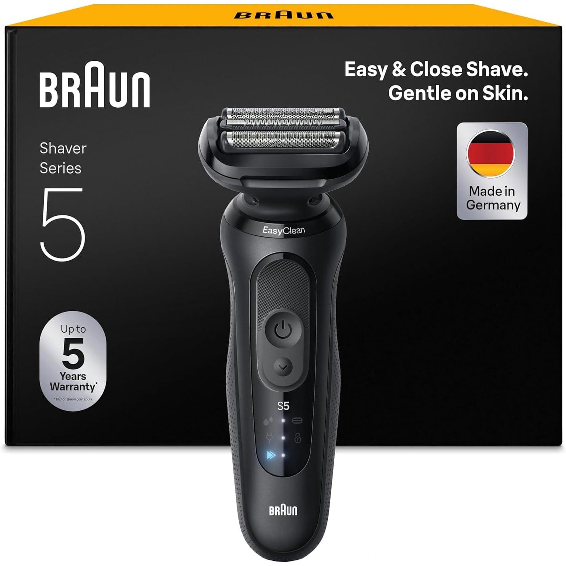 Електрическа самобръсначка - Braun Series 5 52 N1000s Wet Dry