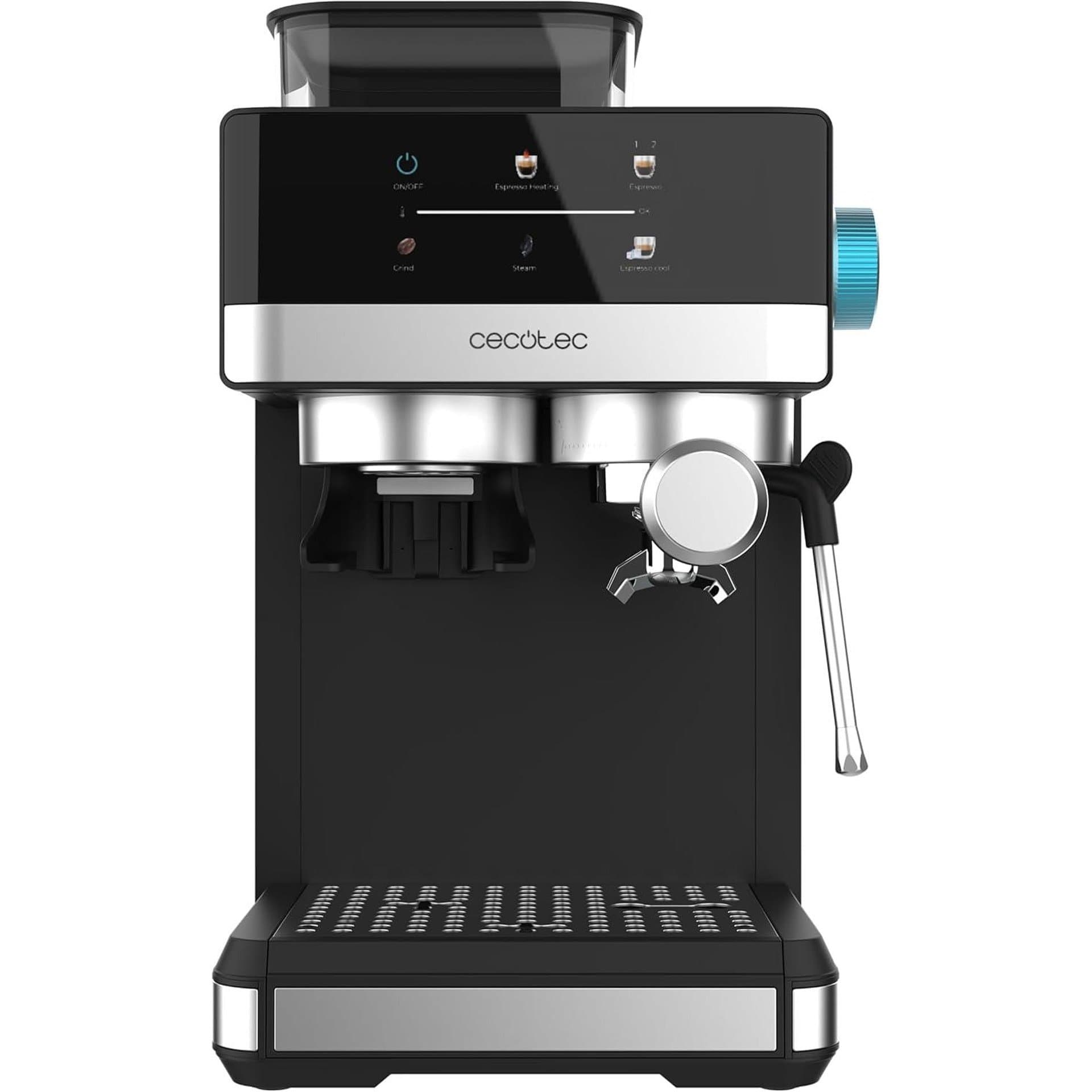 Кафемашина за еспресо - Cecotec Power Espresso 20 Grind 1350 W 20 bar мелачка 1.7 L 2