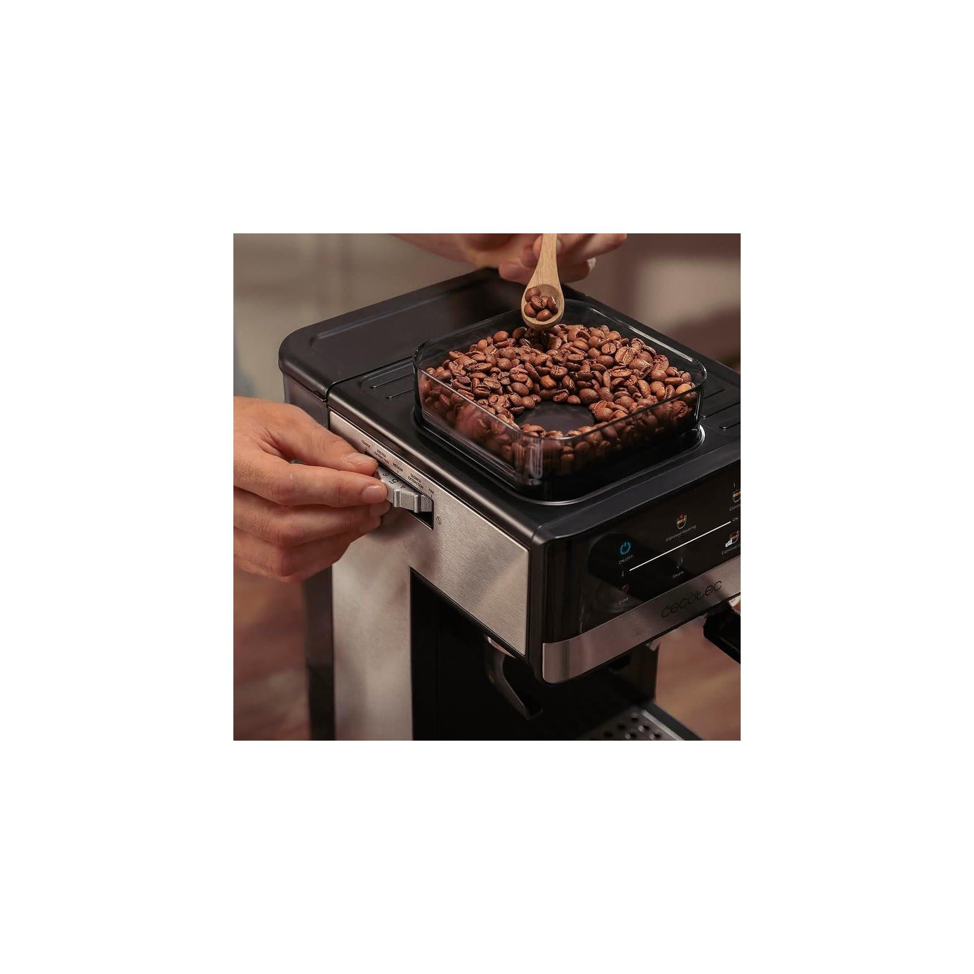 Кафемашина за еспресо - Cecotec Power Espresso 20 Grind 1350 W 20 bar мелачка 1.7 L 5